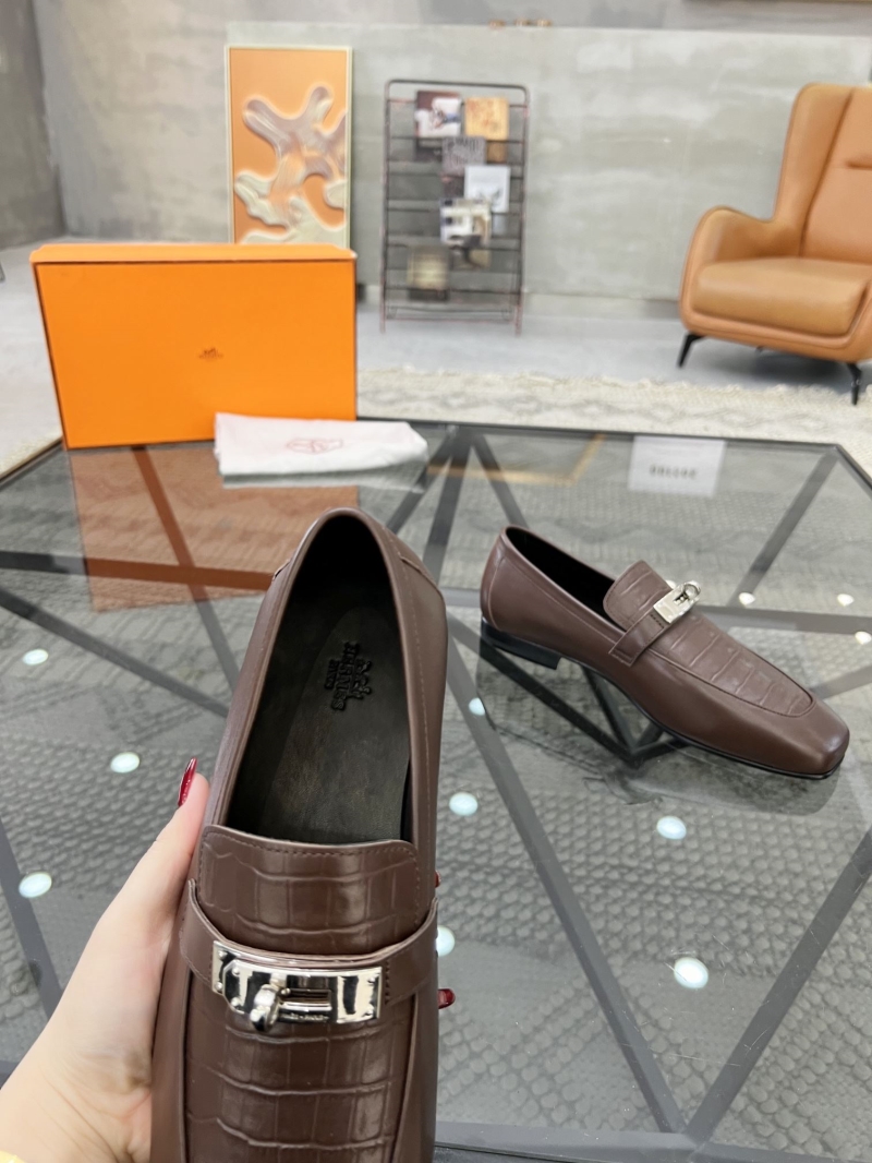 Hermes Leather Shoes